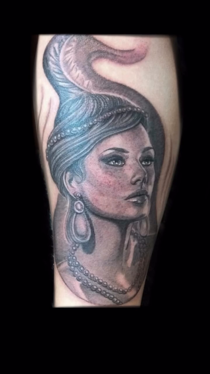 Tattoo by @og_blanco_8 — realism, black_and_grey