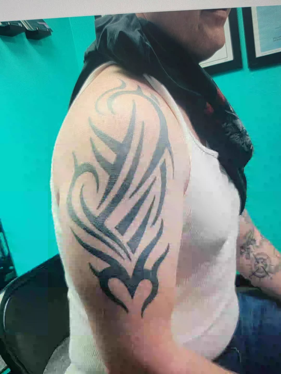 Tattoo by @shaunflinn_tattoos — tribal