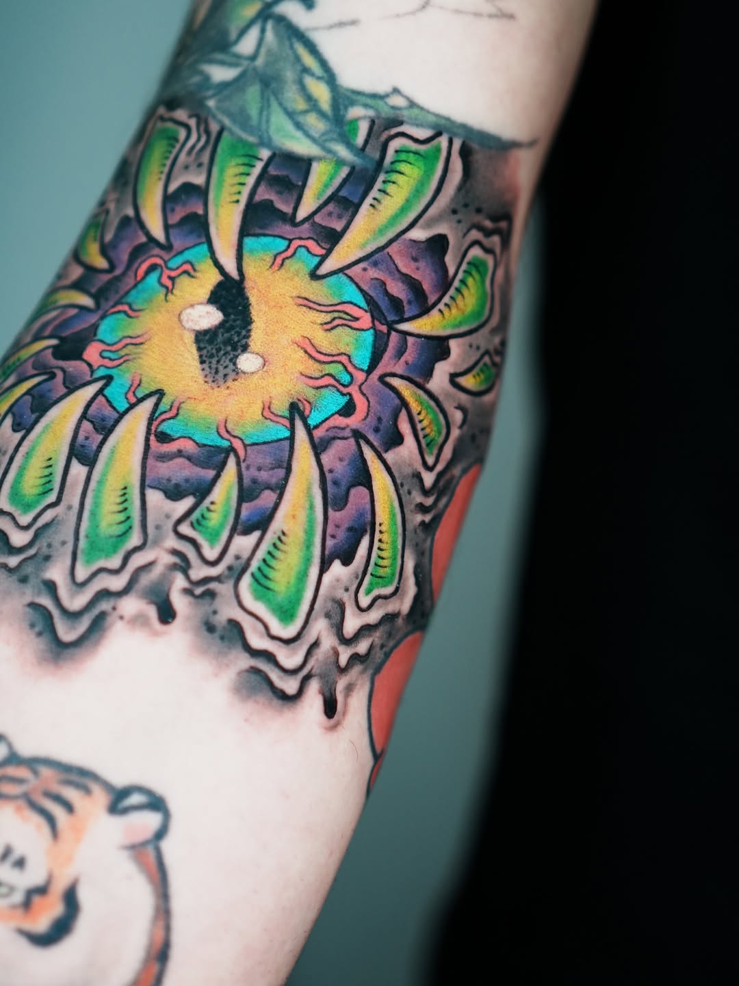 Tattoo by @mrdrextattoo โ new_school, trash_polka