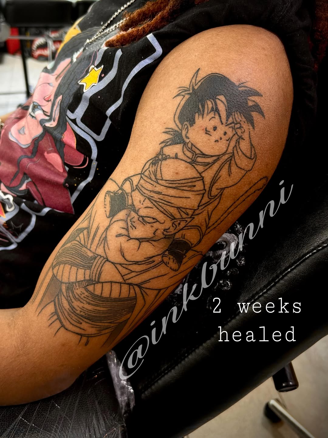Tattoo by @inkbunni — anime
