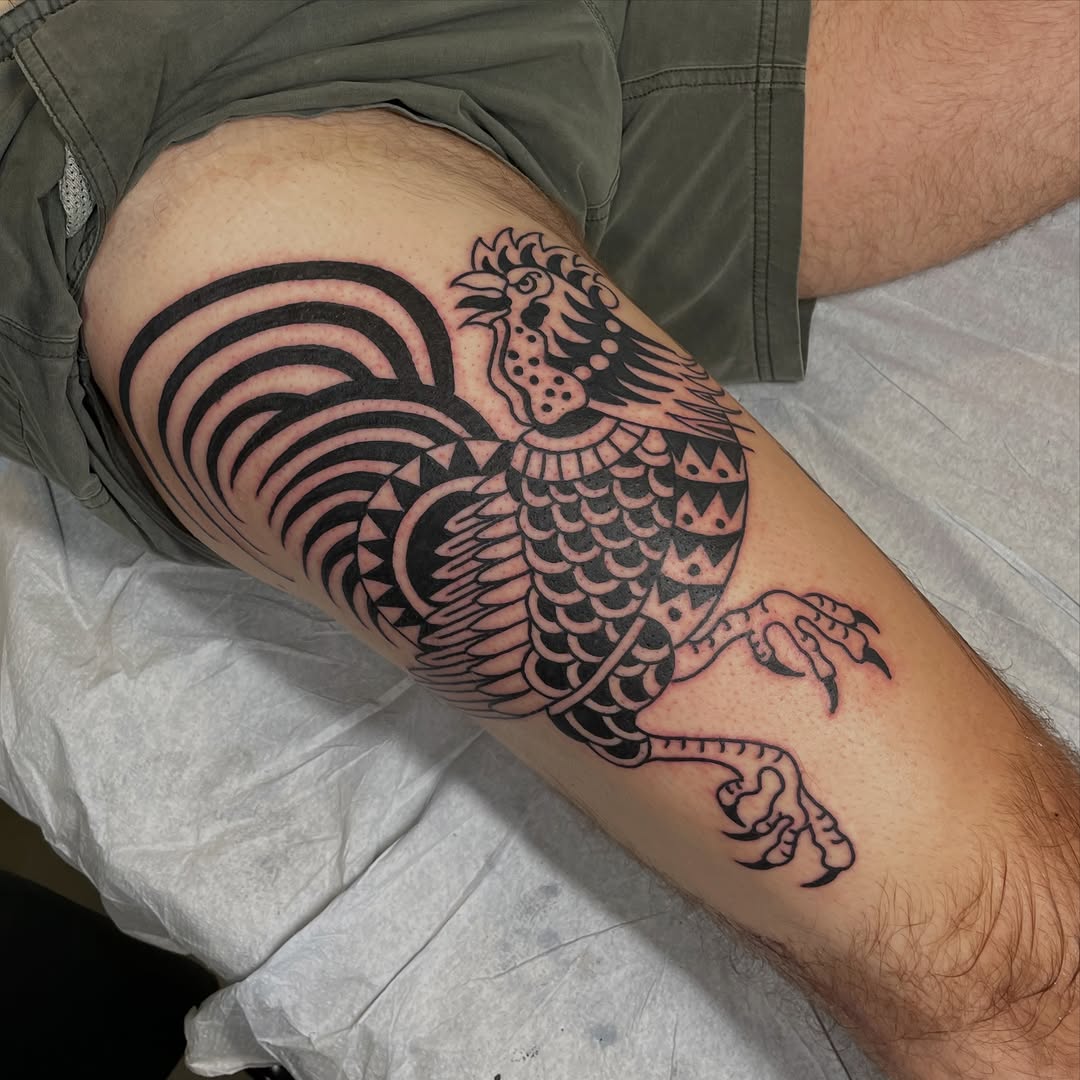 Tattoo by @cosmic___karma โ blackwork, tribal