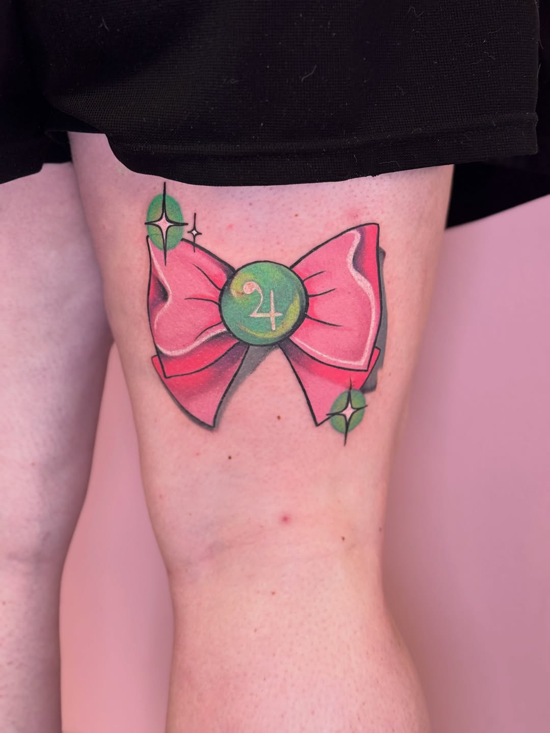 Tattoo by @w33bmachin3 — anime, new_school