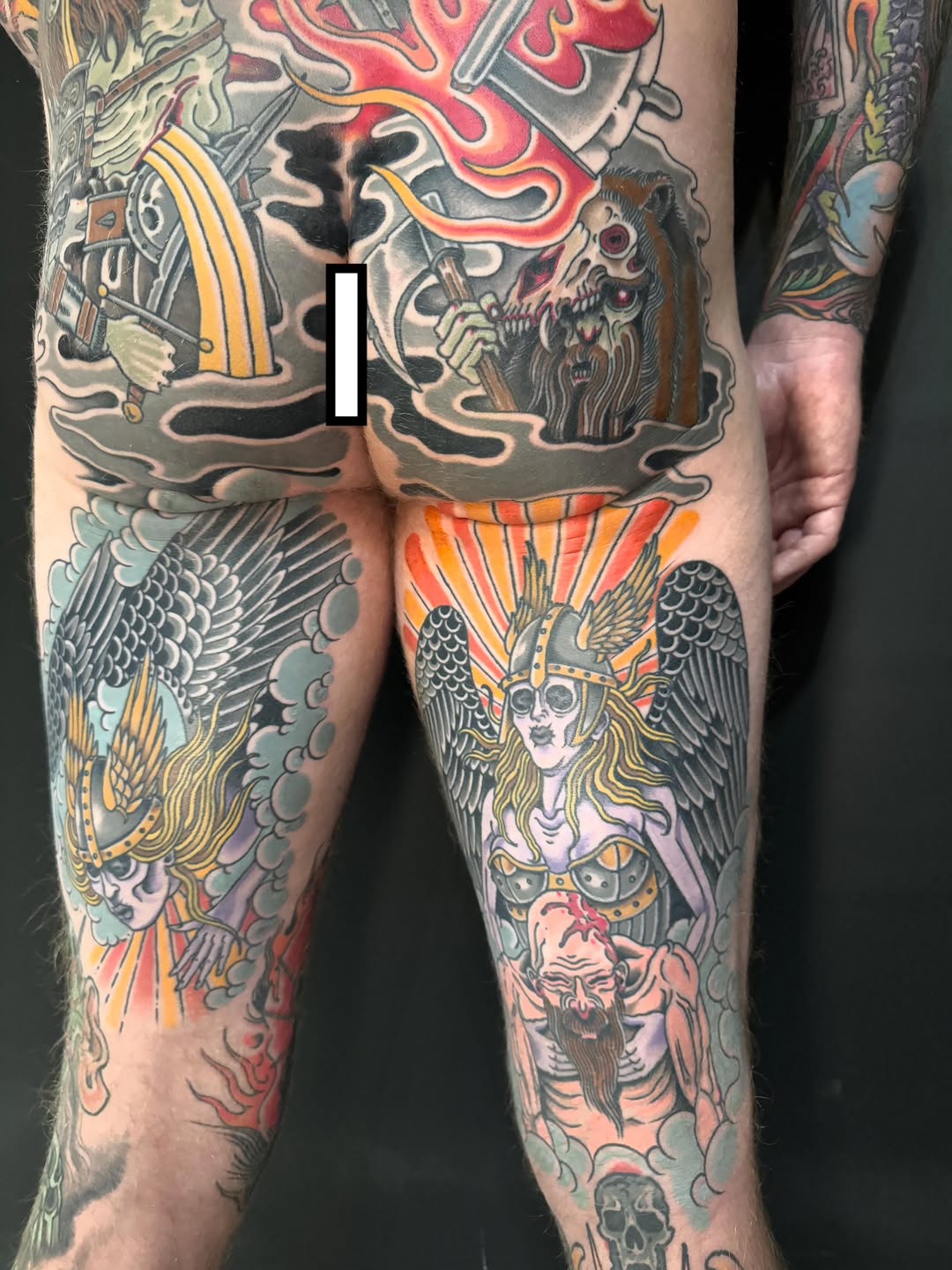 Tattoo by @dereknoble36 — american_traditional, neo_traditional