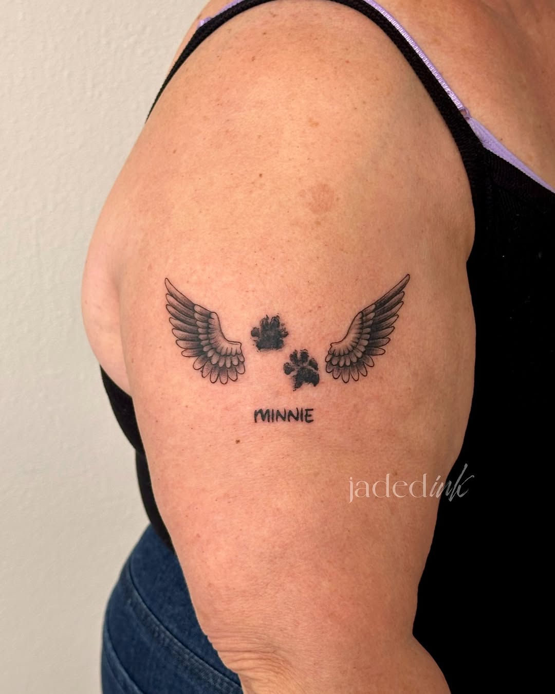 Tattoo by @jaded__ink β fine_line, black_and_grey