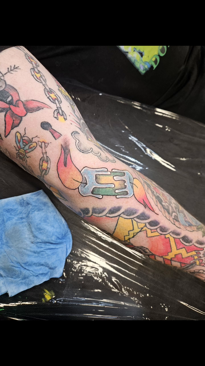 Tattoo by @angrygnometattoo — american_traditional
