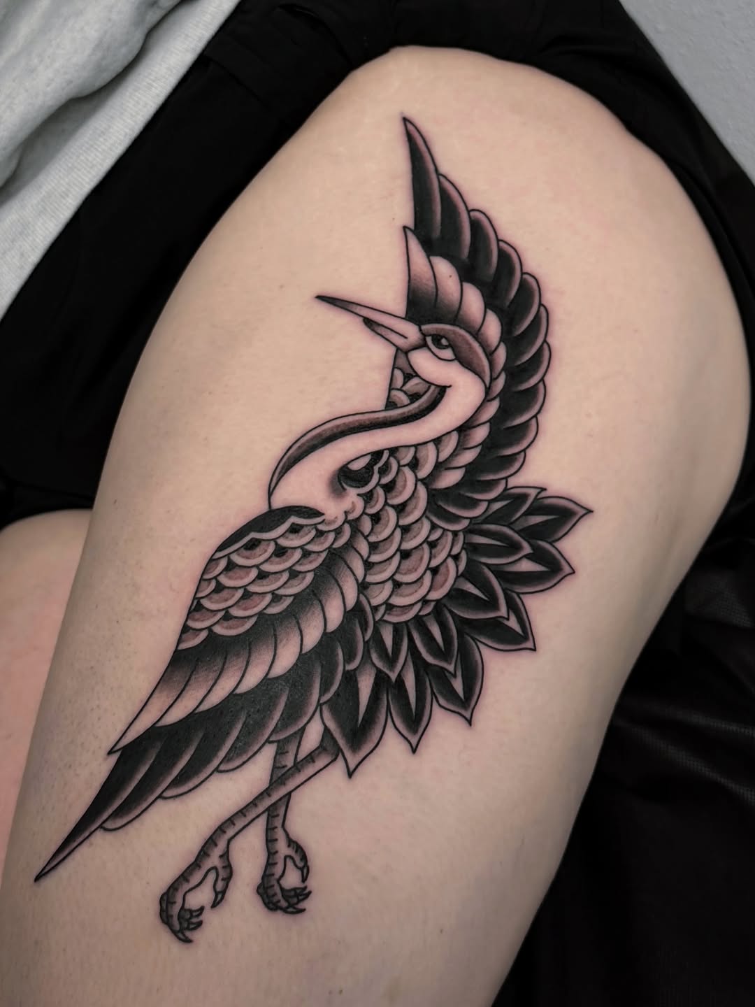 Tattoo by @dvdmndt β japanese_irezumi, black_and_grey
