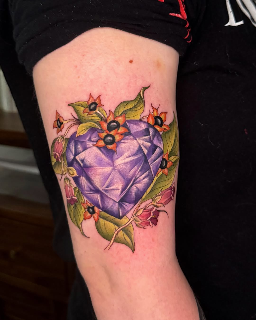 Tattoo by @nichole.viridian — illustrative, realism