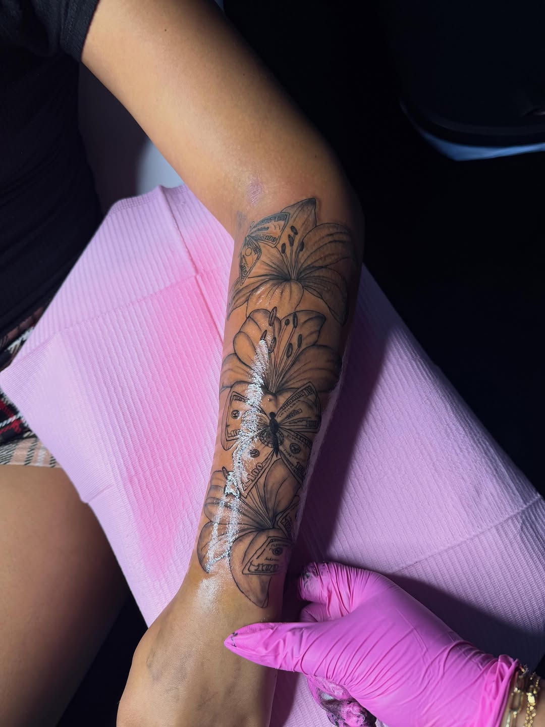 Tattoo by @addicted222inkk_ β black_and_grey