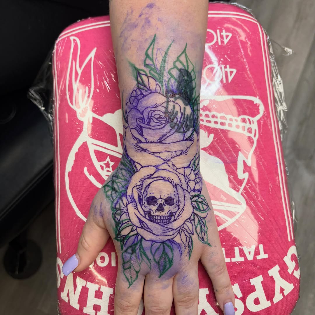 Tattoo by @goldenboysink — black_and_grey, realism