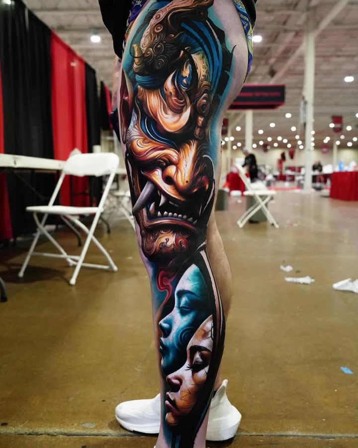 Tattoo by @guillermocolumbie — realism, illustrative