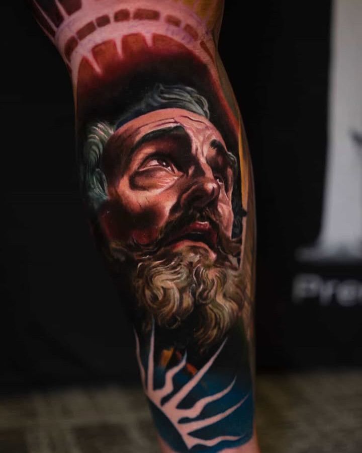 Tattoo by @guillermocolumbie — realism, dark_realism