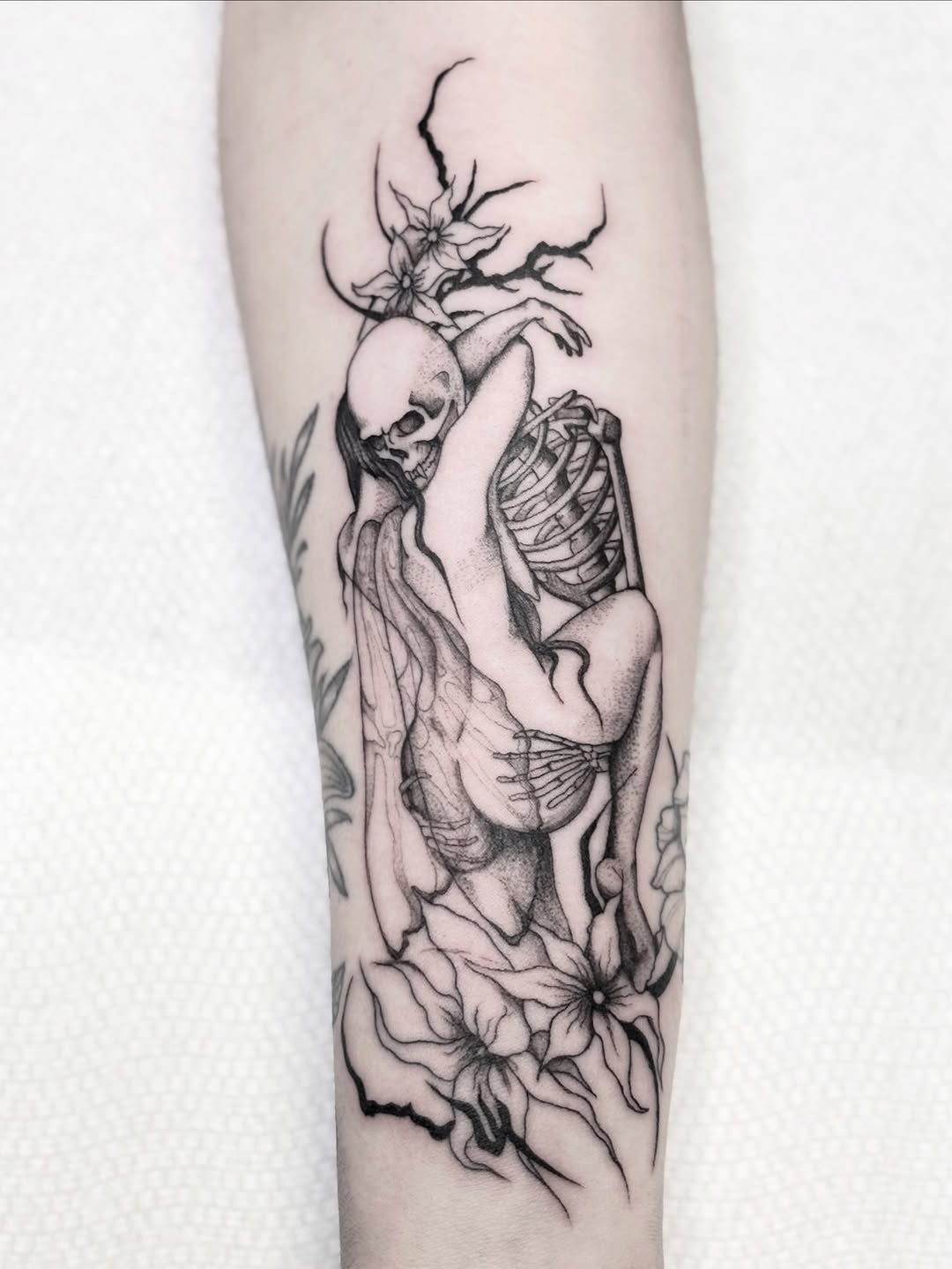 Tattoo by @mjs.tattoos — black_and_grey