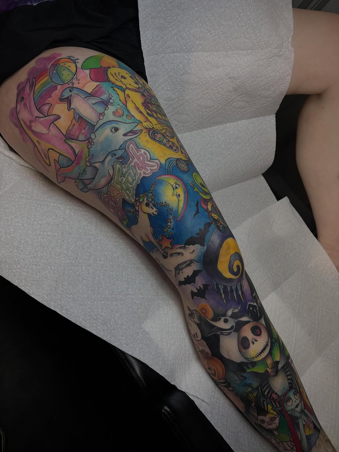 Tattoo by @dobbystattoos — new_school, anime