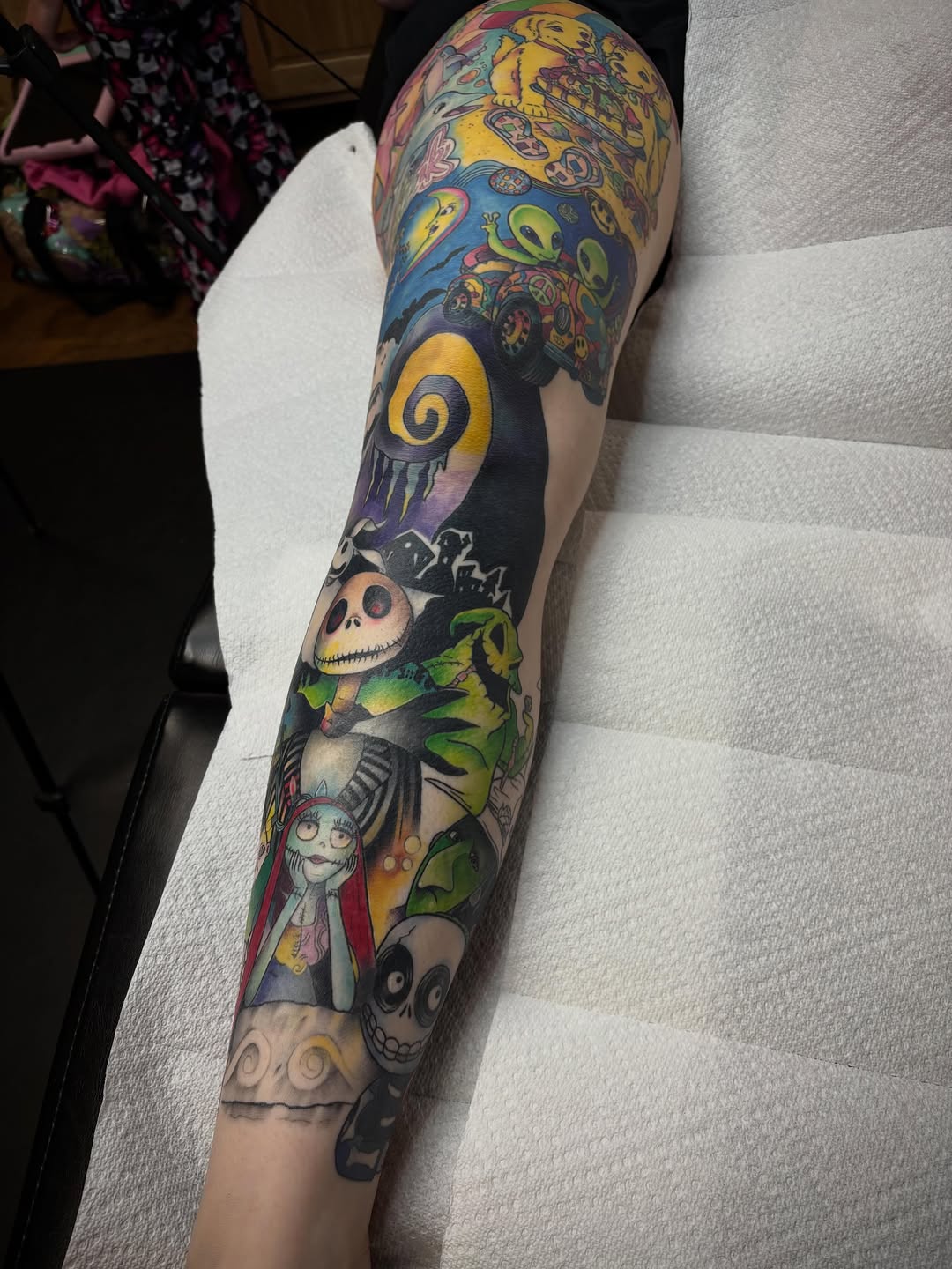 Tattoo by @dobbystattoos — new_school, anime