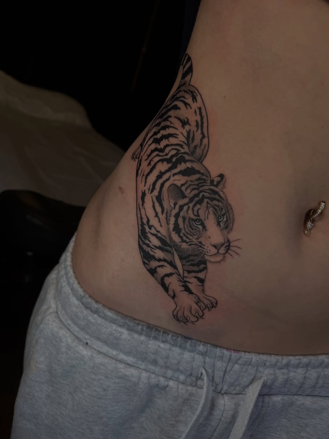Tattoo by @inkpriscilla — realism, black_and_grey