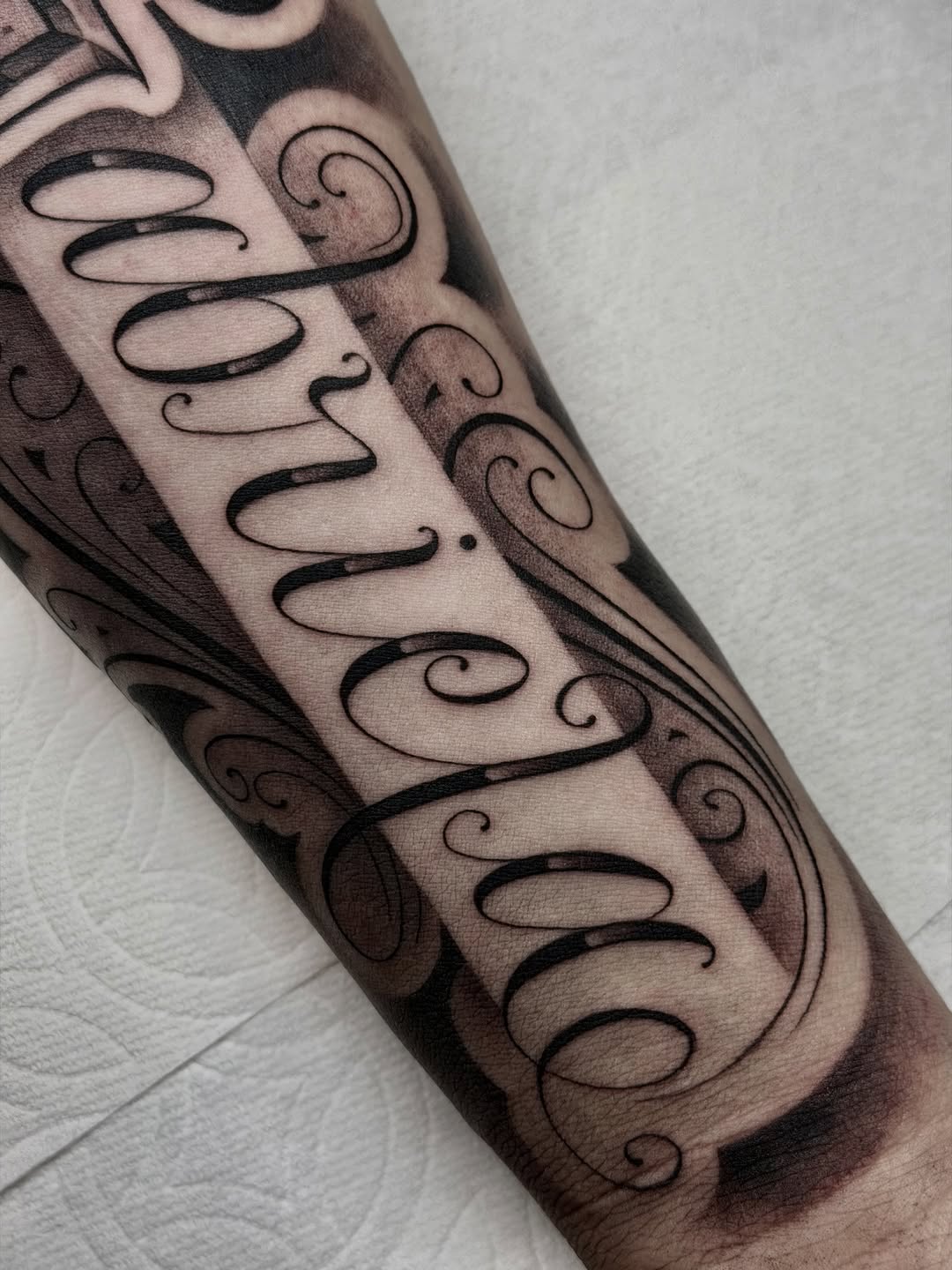 Tattoo by @marcusmartineztattoo β lettering_script, chicano