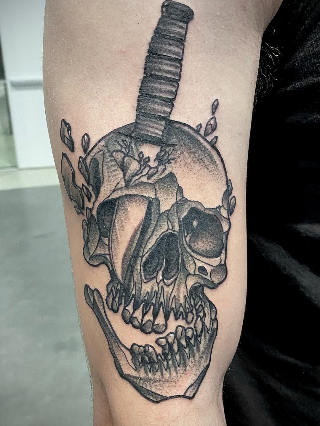 Tattoo by @josh_st_tat2 β black_and_grey, realism