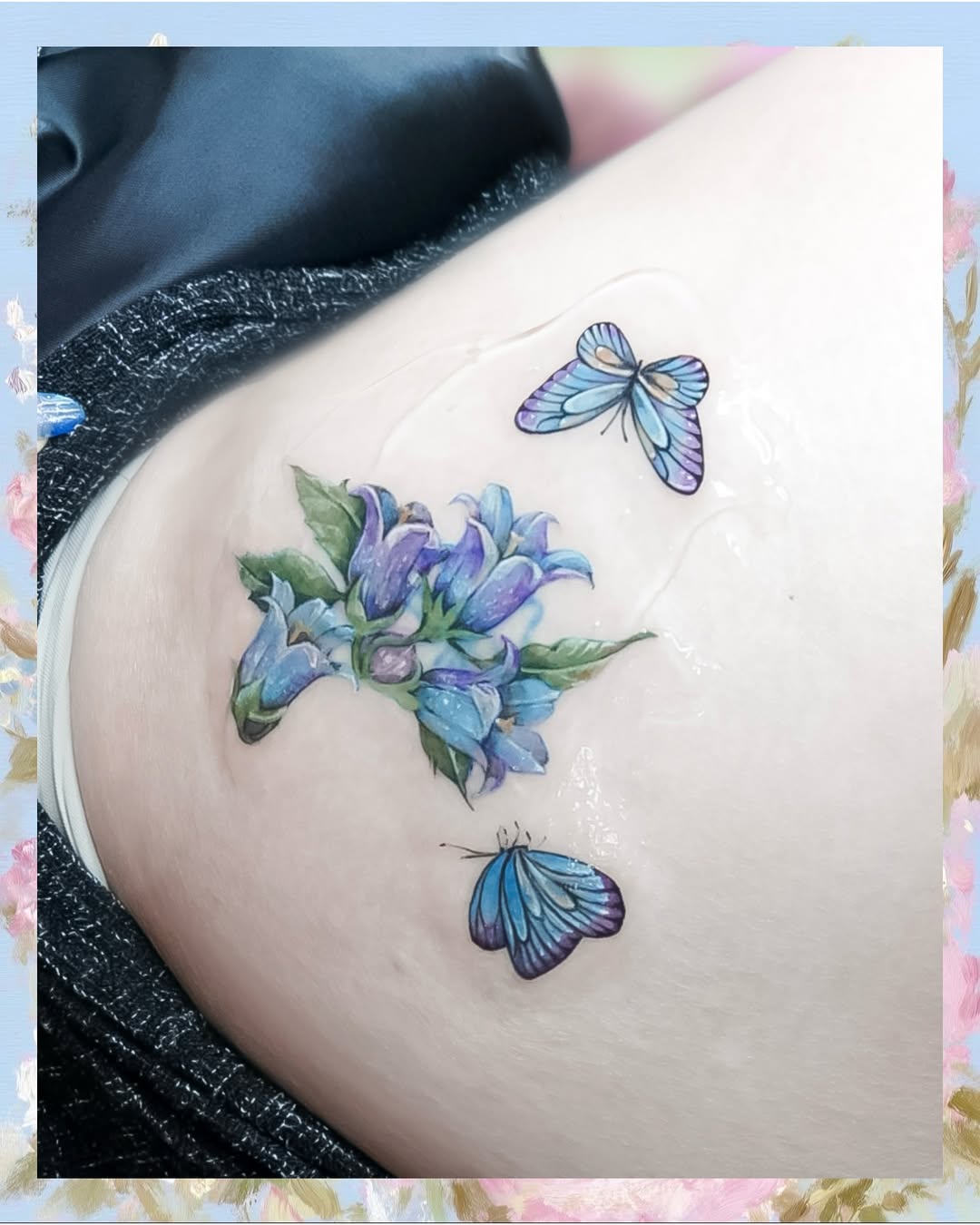 Tattoo by @honi_tattoo — fine_line, watercolor