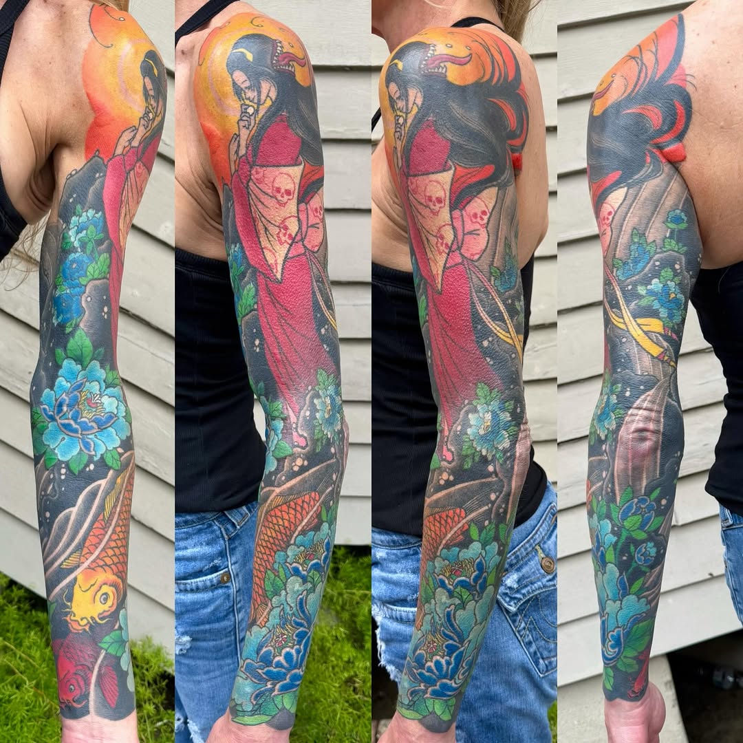 Tattoo by @jeremymfjustice — japanese_irezumi