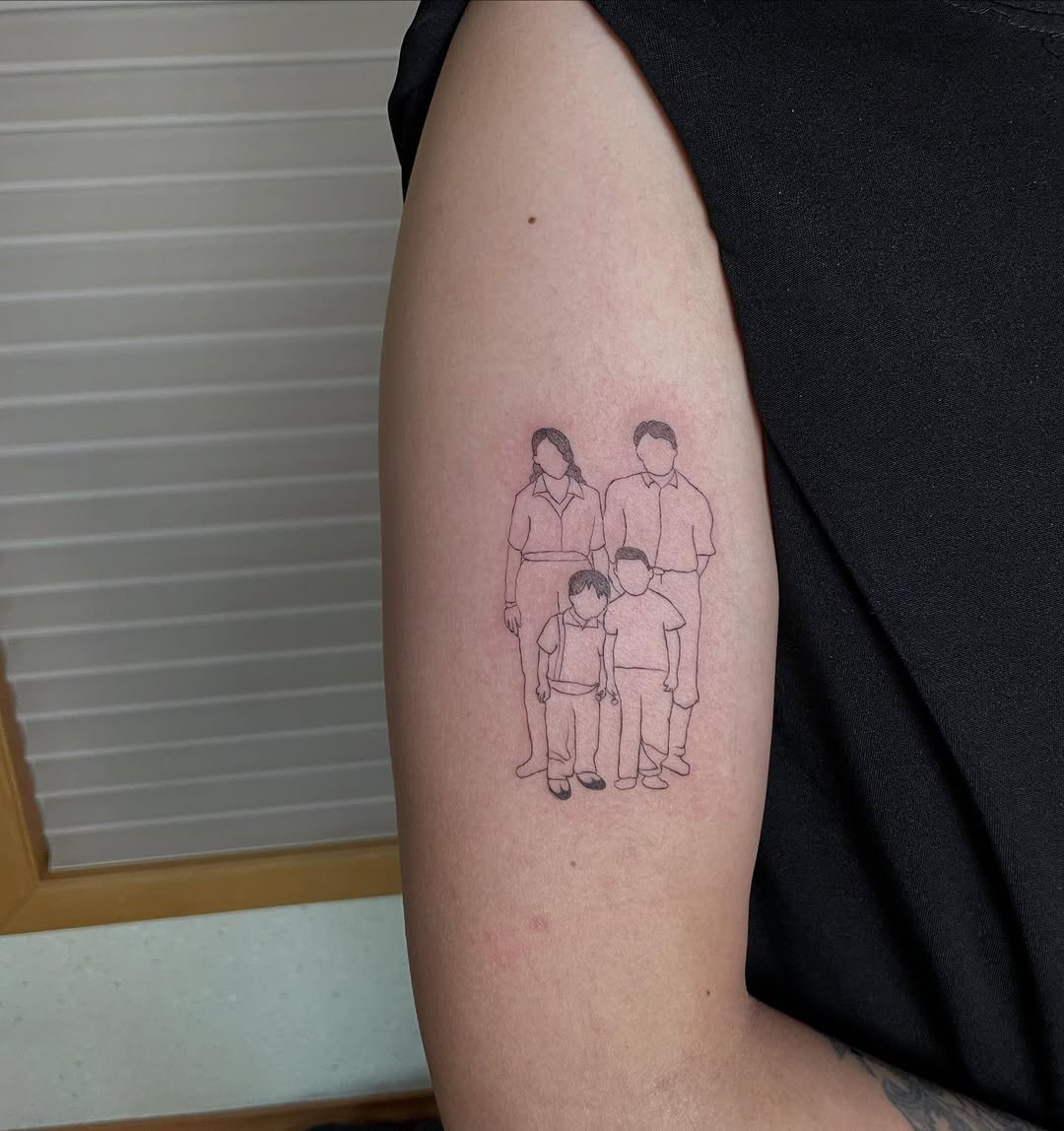 Tattoo by @ratna.archy — fine_line