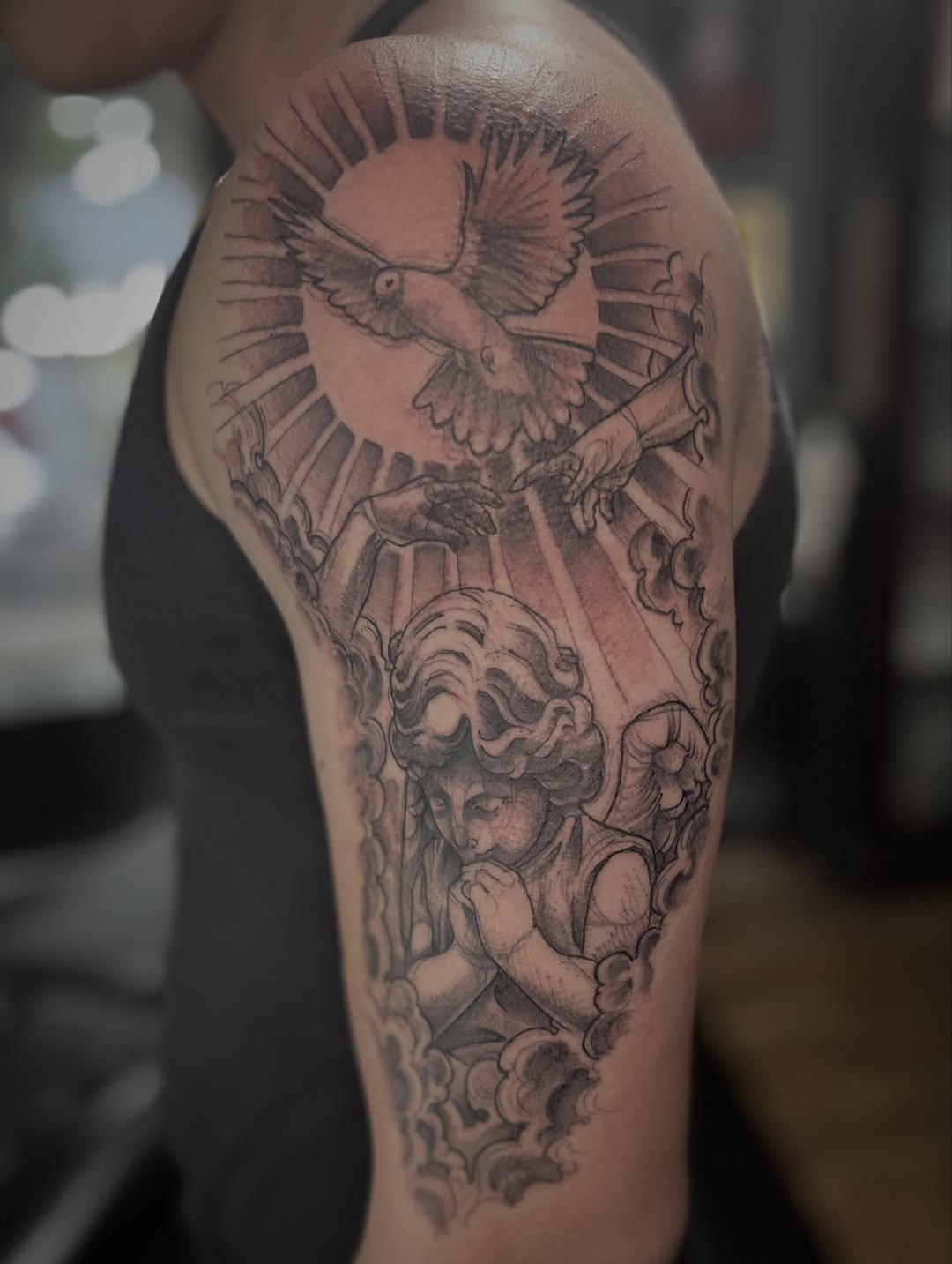 Tattoo by @edflorestattoo — black_and_grey, realism