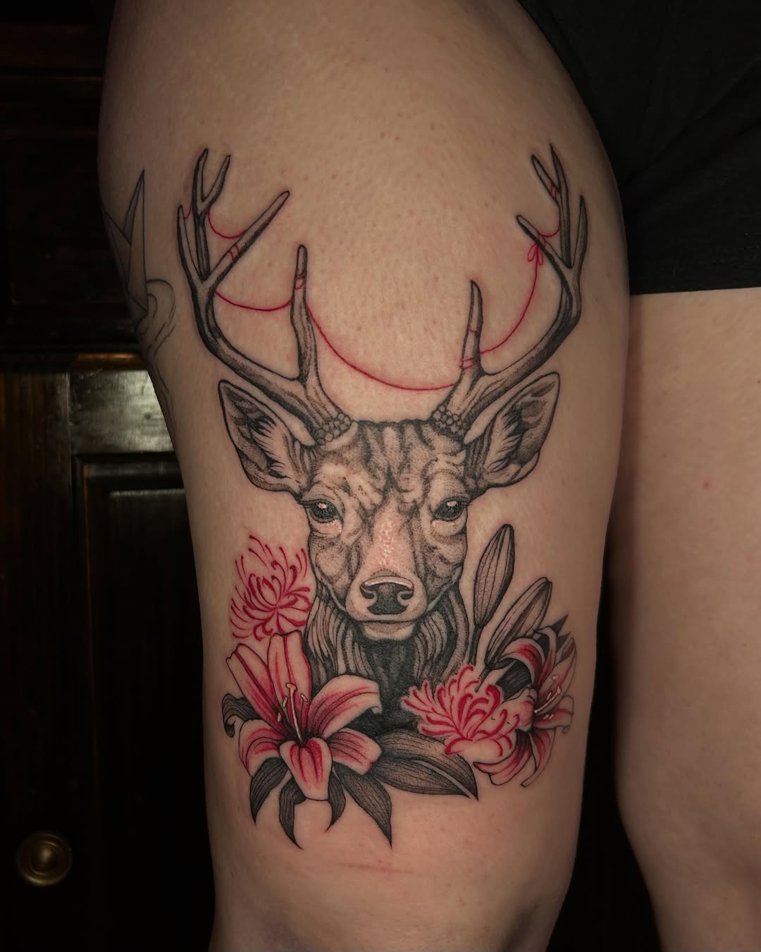 Tattoo by @dee.louisee — realism, black_and_grey