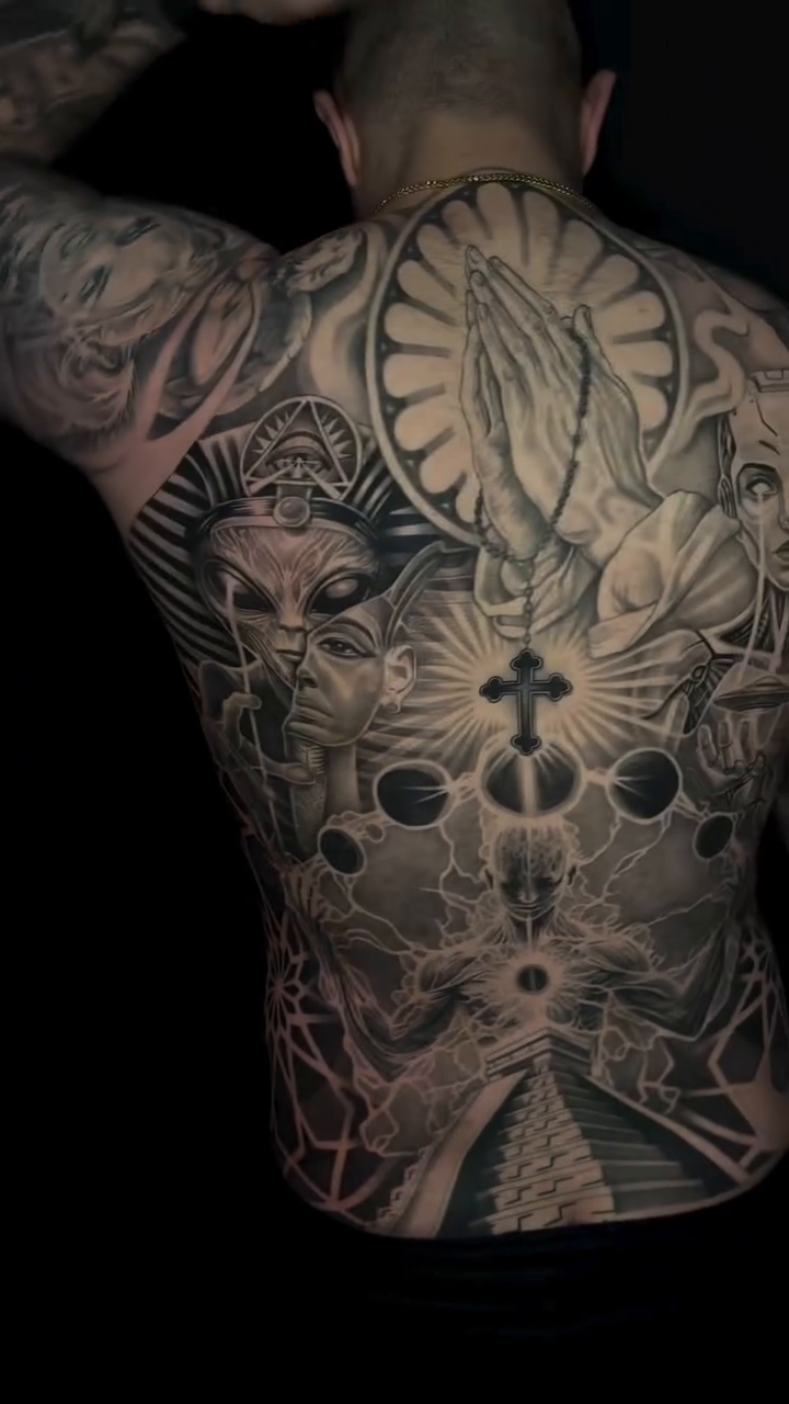 Tattoo by @elijahforstertattoos โ black_and_grey, realism