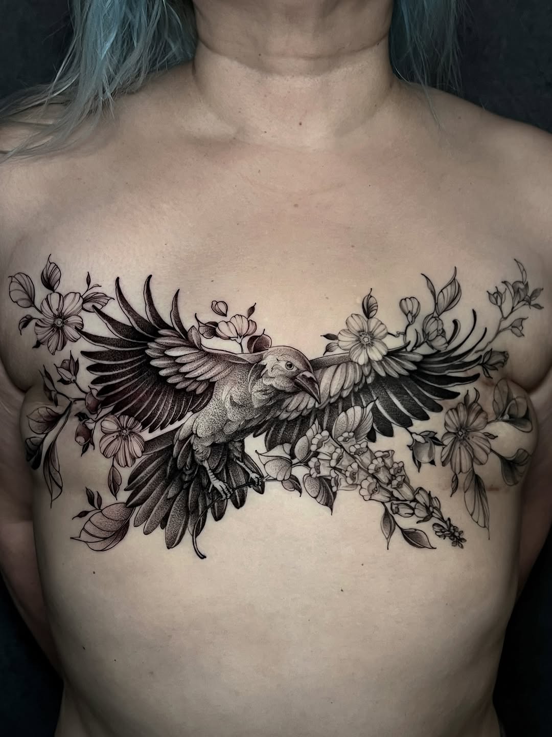 Tattoo by @tehnayatattoos β black_and_grey