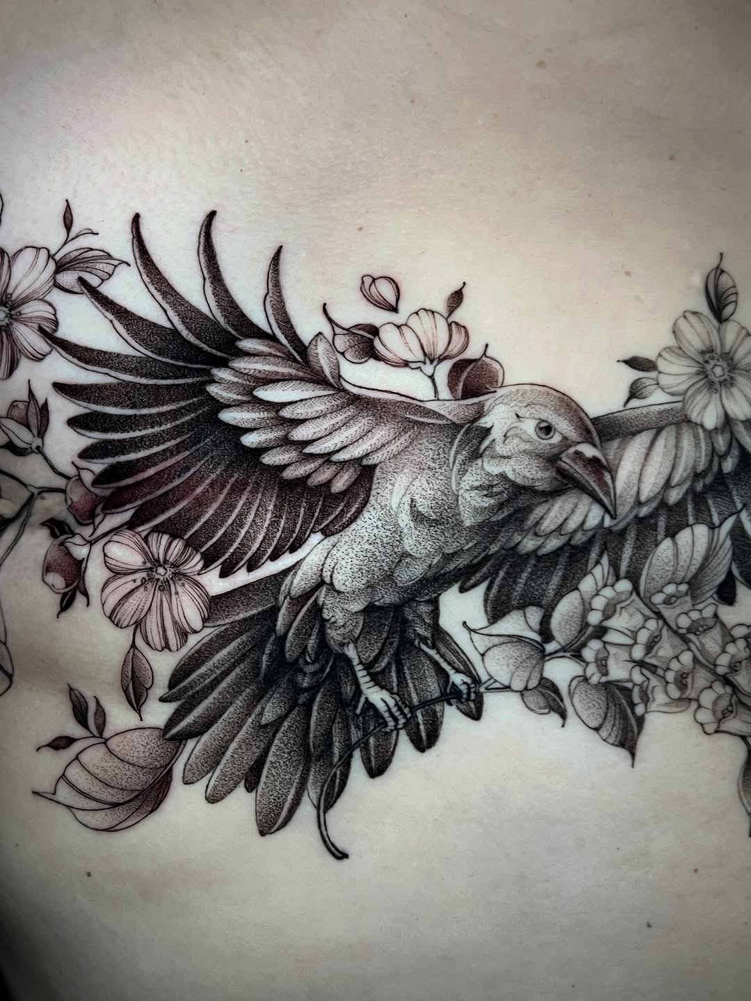 Tattoo by @tehnayatattoos β black_and_grey