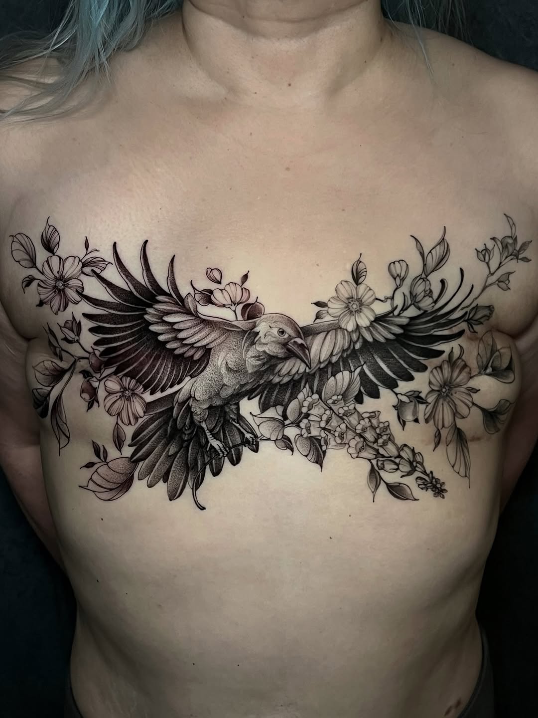 Tattoo by @tehnayatattoos β black_and_grey