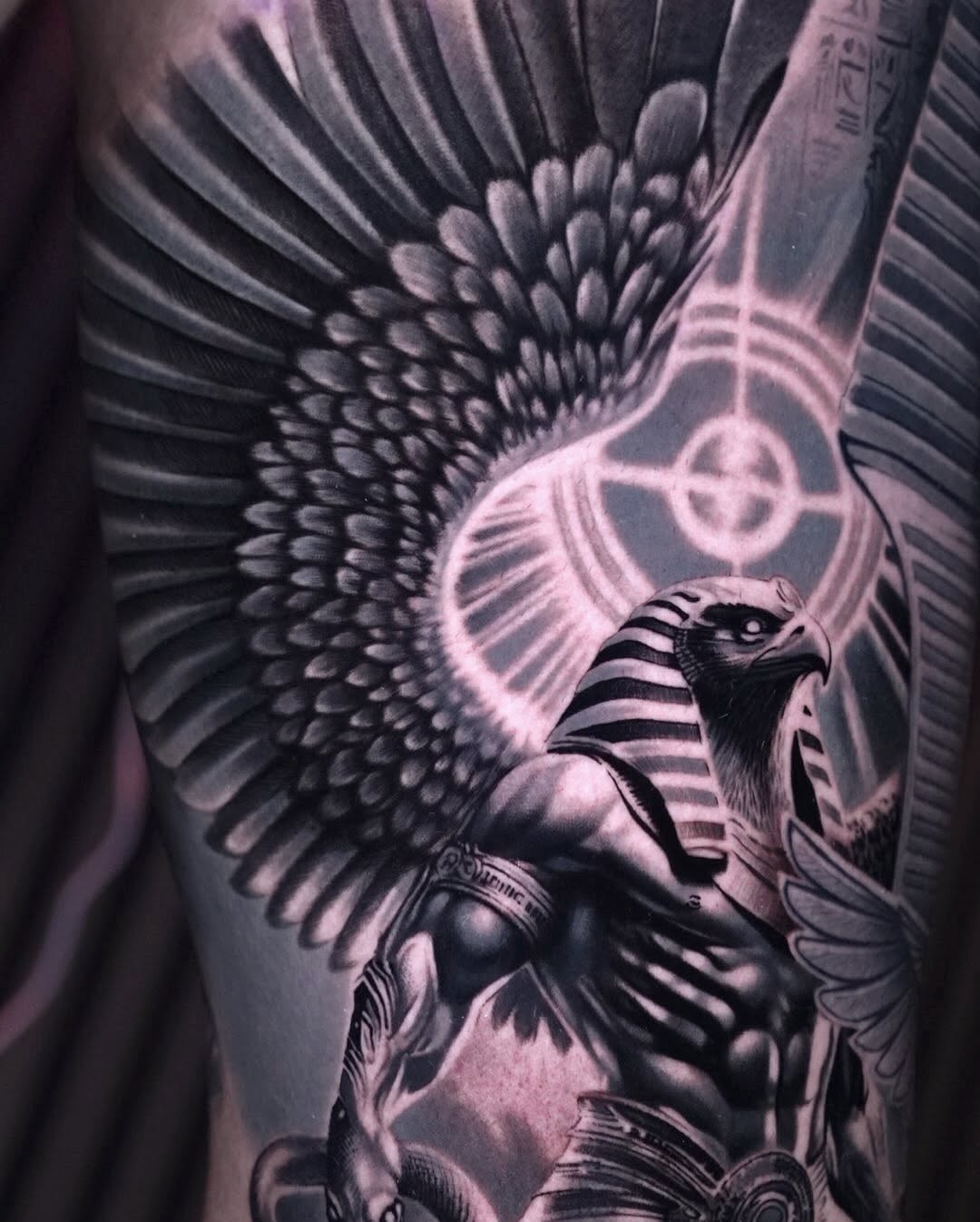 Tattoo by @midas_shadowhunters_tt — realism, black_and_grey