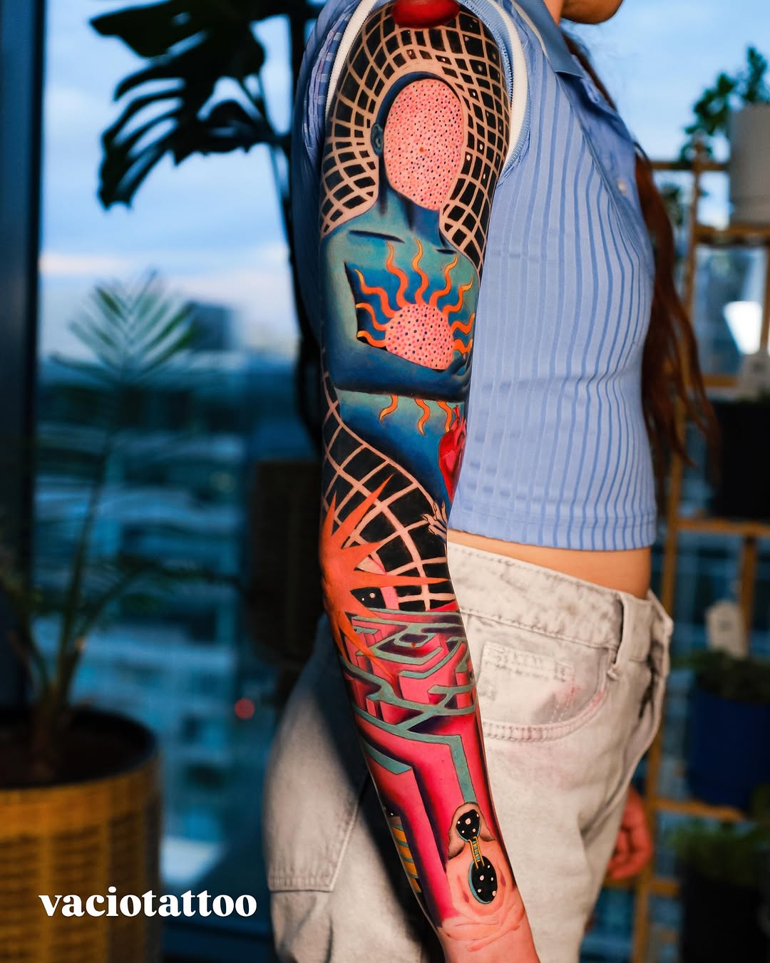 Tattoo by @andres.atattoos โ surrealism