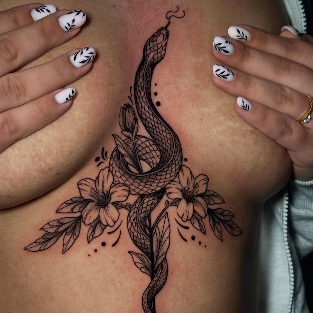 Tattoo by @lajirafa_tattoo — black_and_grey
