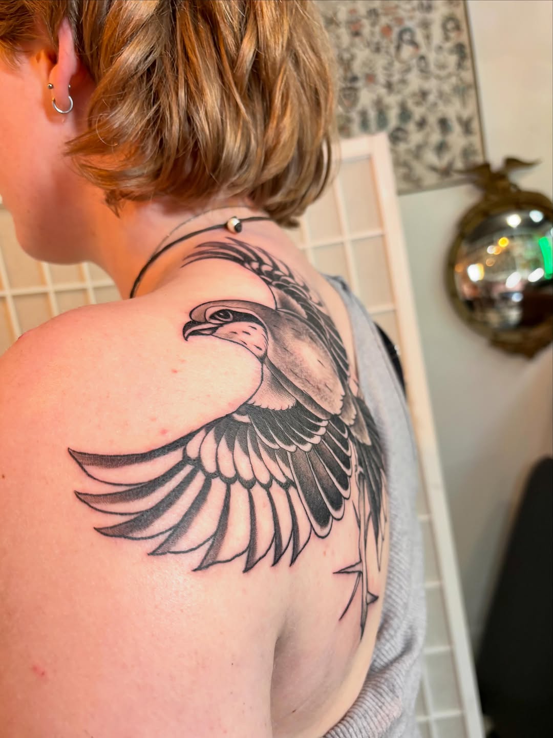 Tattoo by @leahleinani.tattoos — black_and_grey