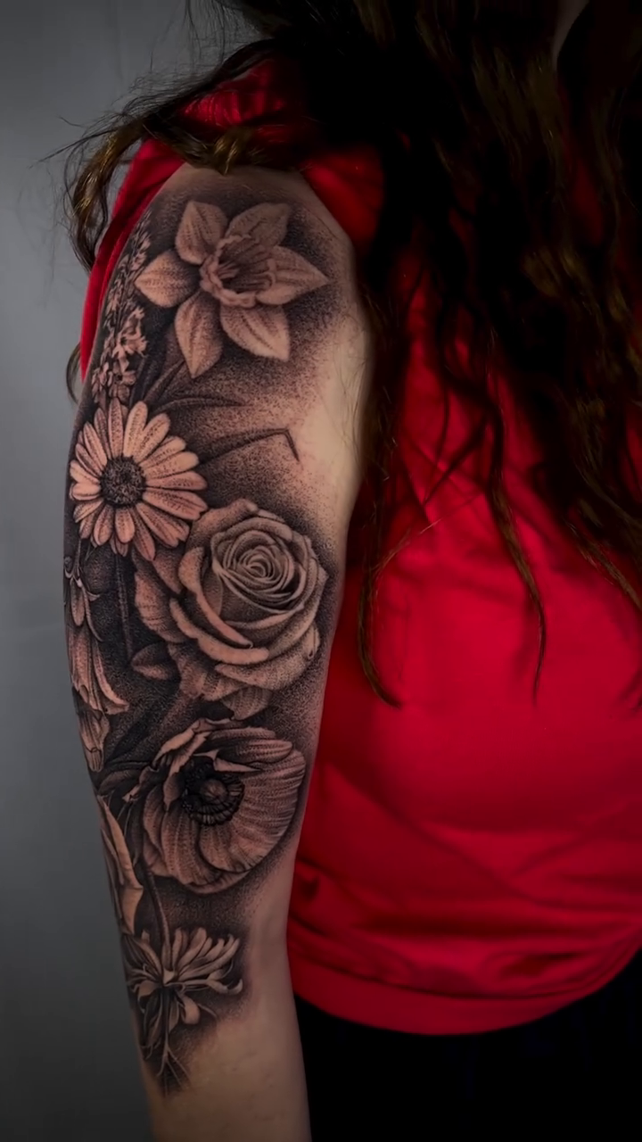 Tattoo by @drew_romero_tattoos โ black_and_grey, realism