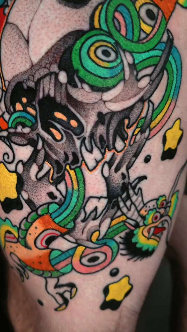 Tattoo by @justin_tattoos — japanese_irezumi, illustrative