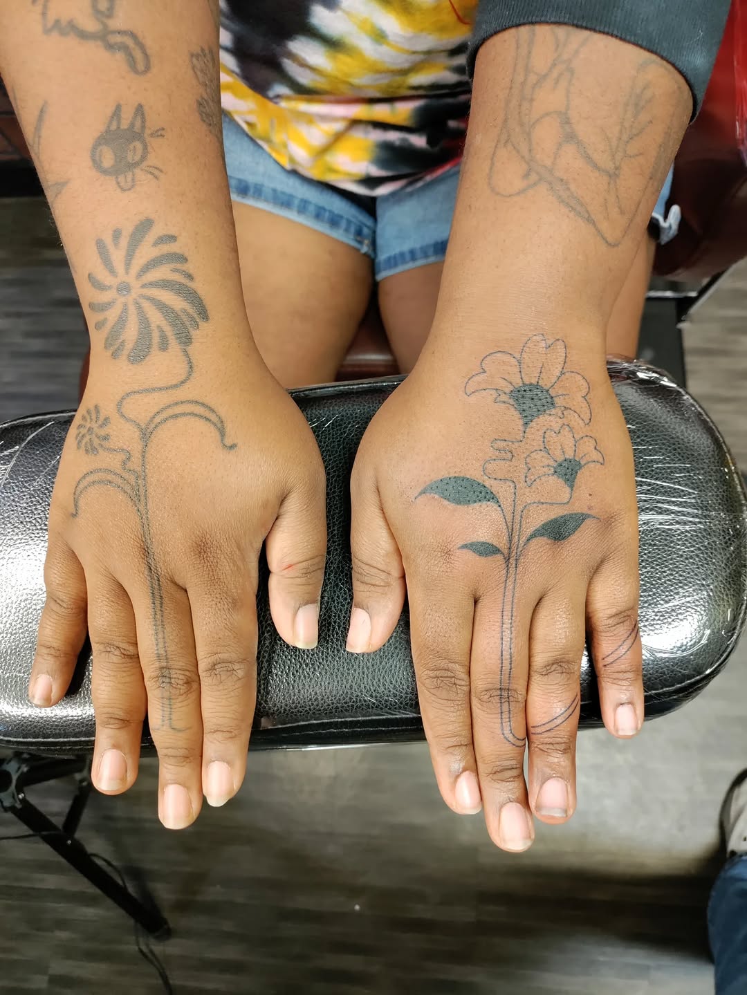 Tattoo by @harvest_moon_tattoos — fine_line, black_and_grey