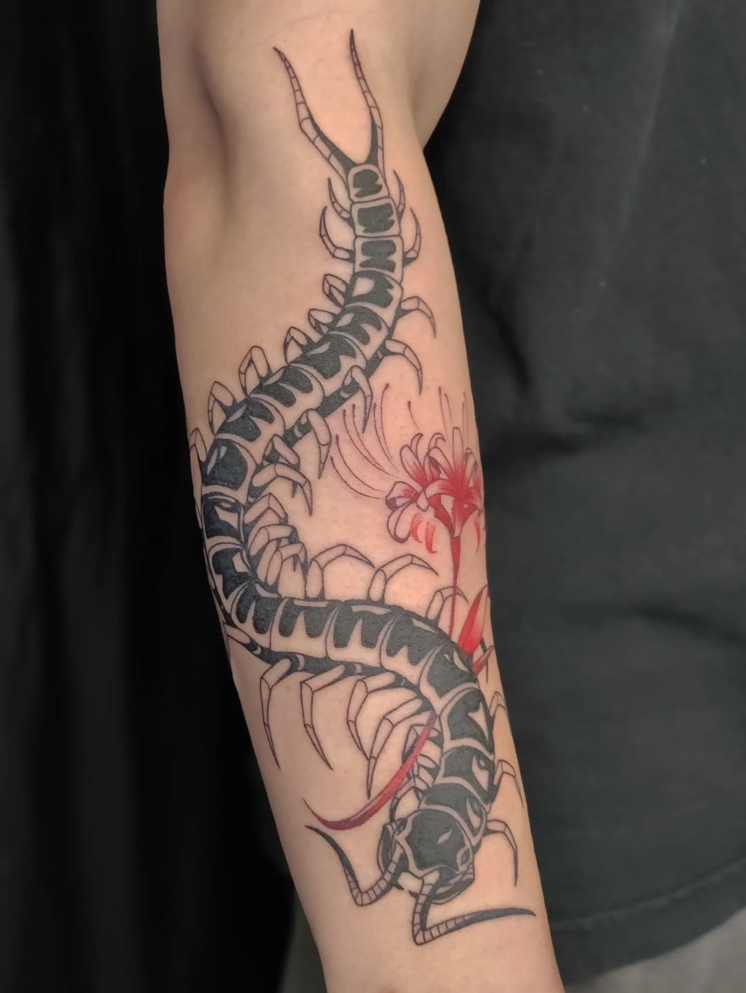 Tattoo by @harvest_moon_tattoos — japanese_irezumi, blackwork