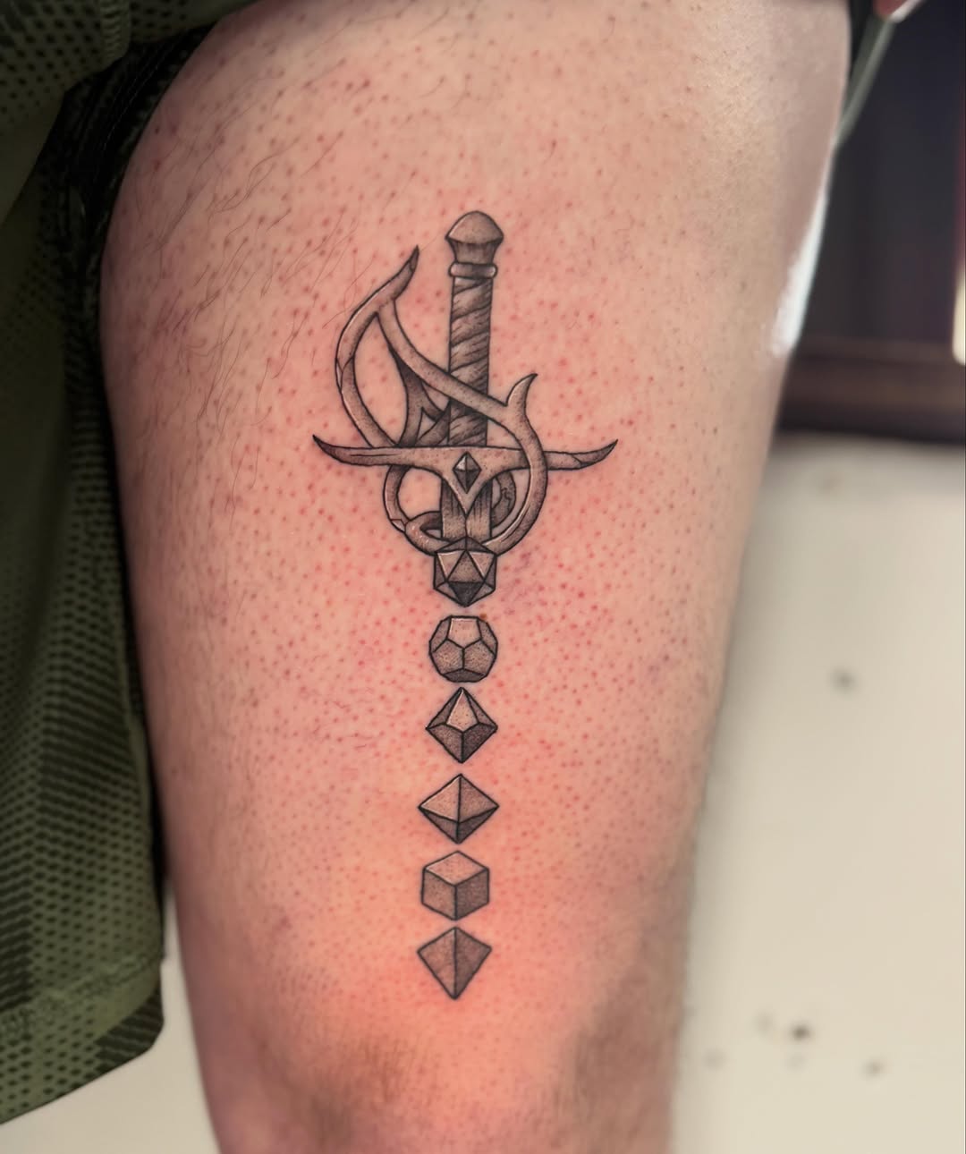 Tattoo by @felicitytattoos — geometric