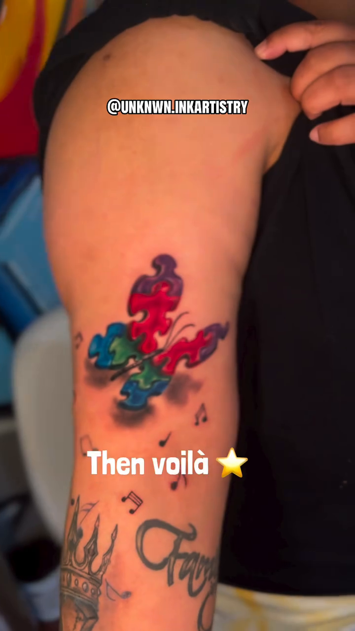 Tattoo by @unknwn.inkartistry — color