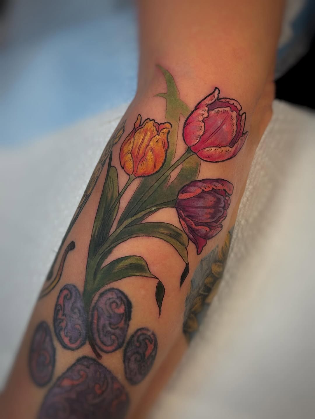 Tattoo by @saveriatattoos — illustrative, realism