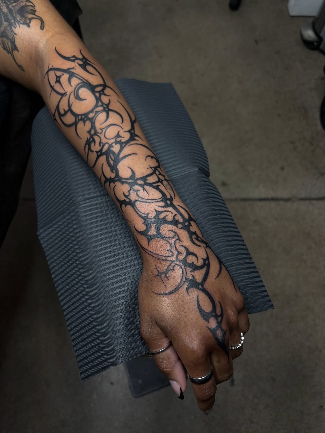 Tattoo by @kolbialexis — tribal
