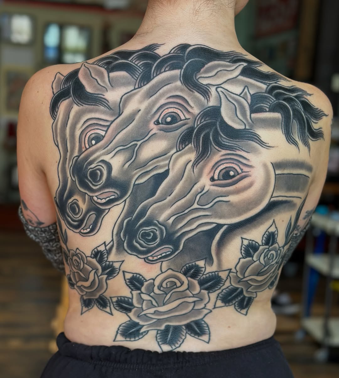 Tattoo by @danielskilltattoo — american_traditional, black_and_grey