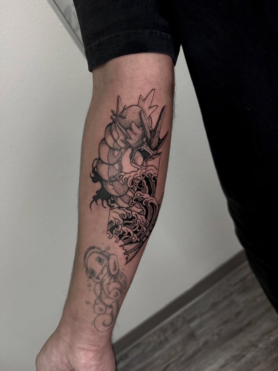 Tattoo by @miro_ink — illustrative, black_and_grey