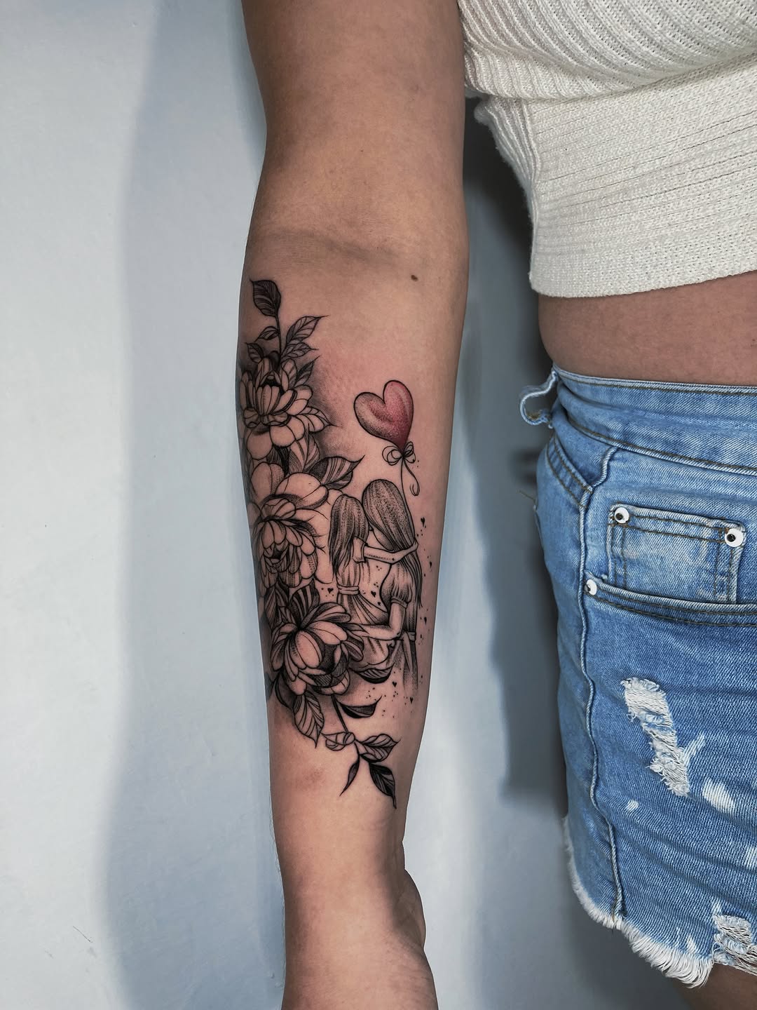 Tattoo by @hawk_tattoo_line — black_and_grey