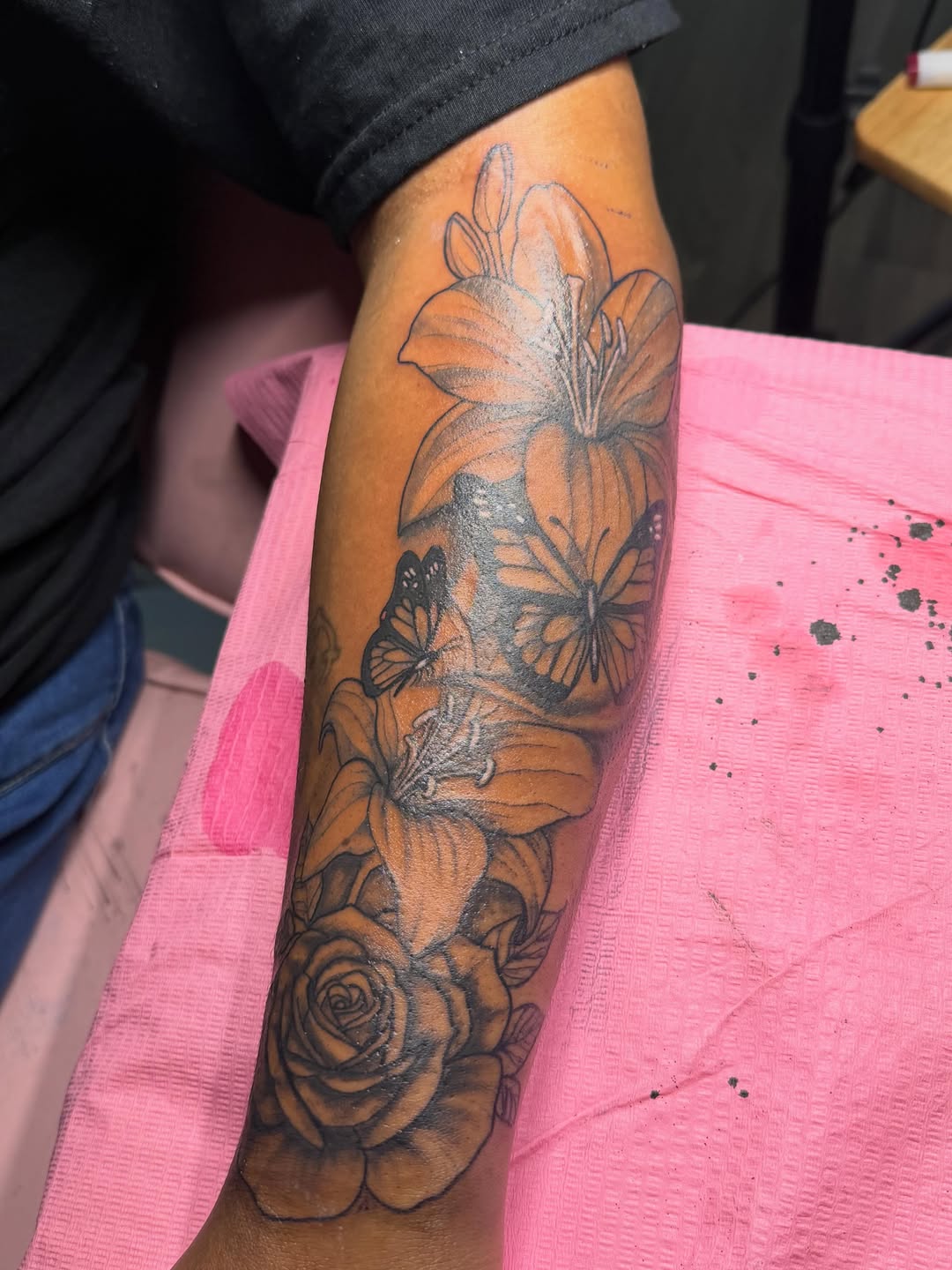 Tattoo by @tattedbylayy β illustrative, black_and_grey