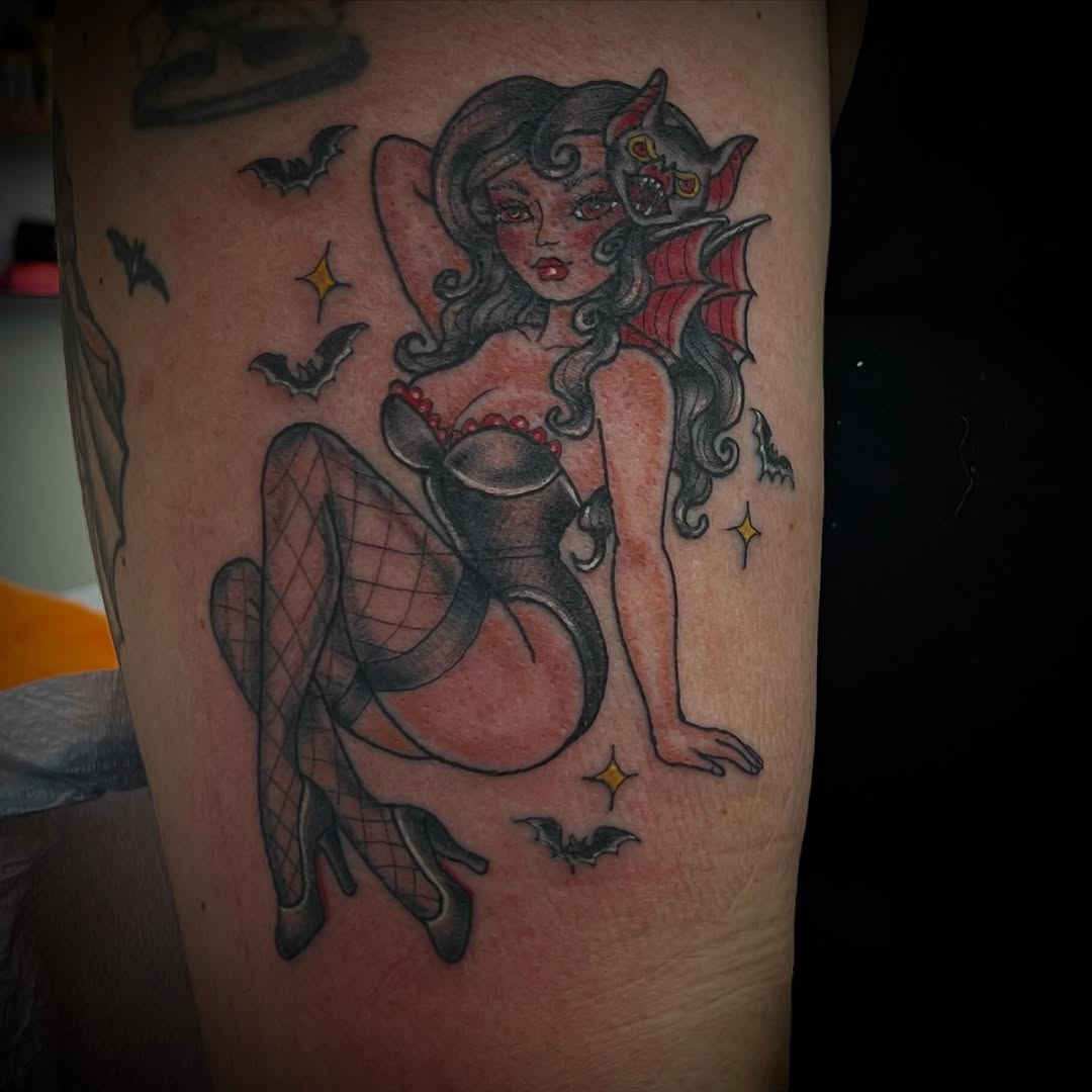 Tattoo by @jesscorinnetattoo — american_traditional