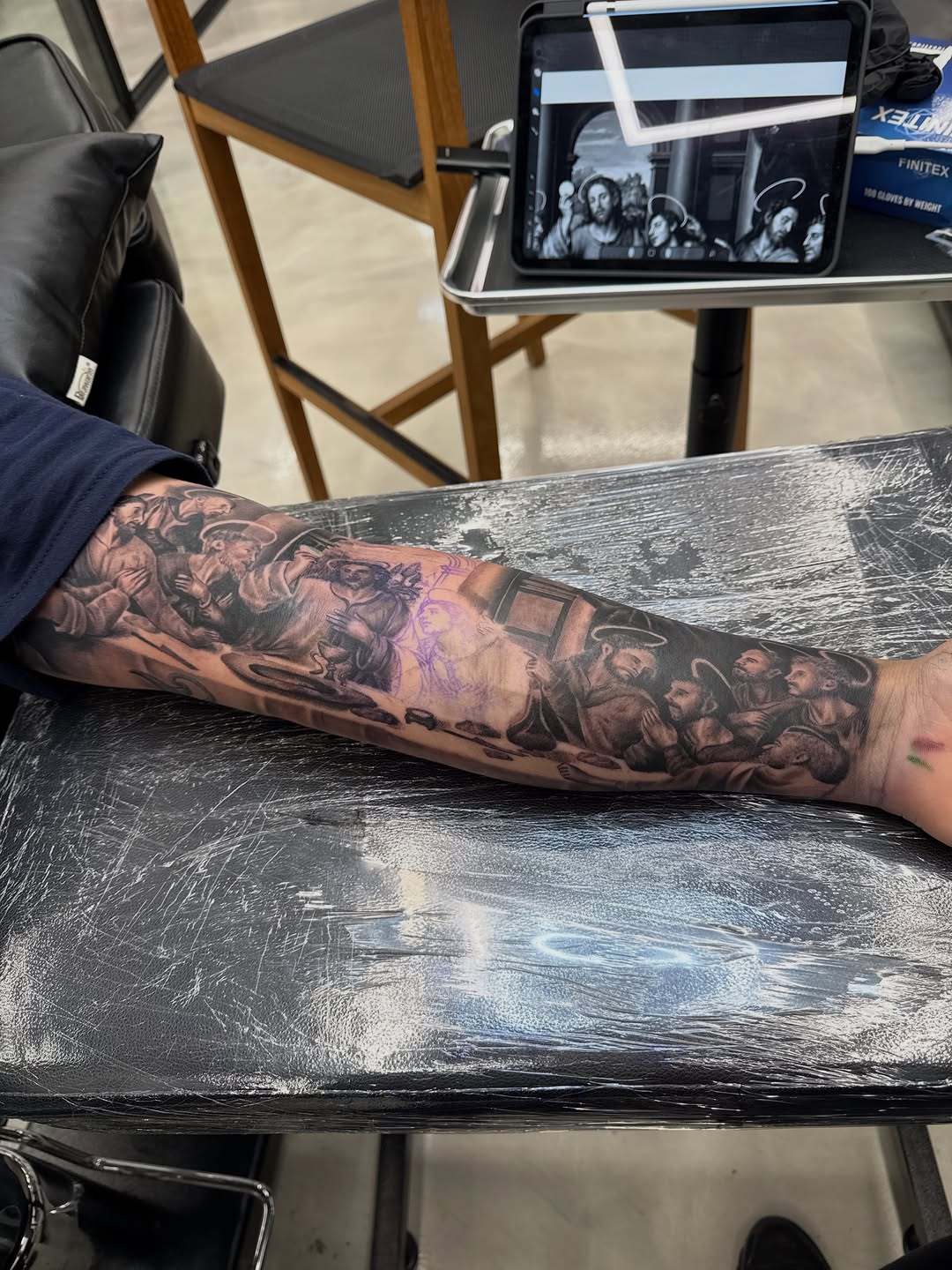 Tattoo by @bandoztattoos β realism, black_and_grey