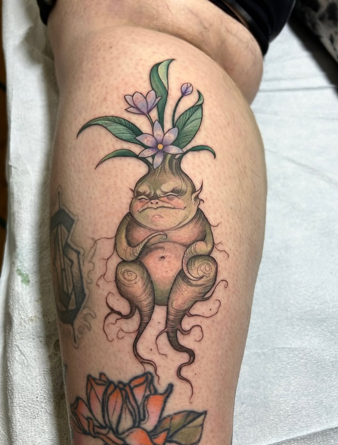 Tattoo by @katelynbraun.art — illustrative, new_school