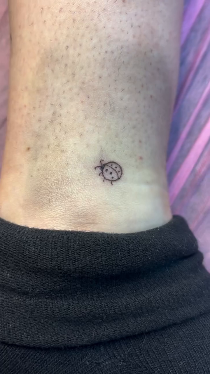 Tattoo by @mickeymouse.tathouse — minimalist